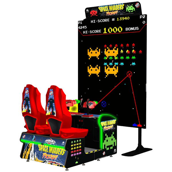 Games In Store space invaders frenzy no background